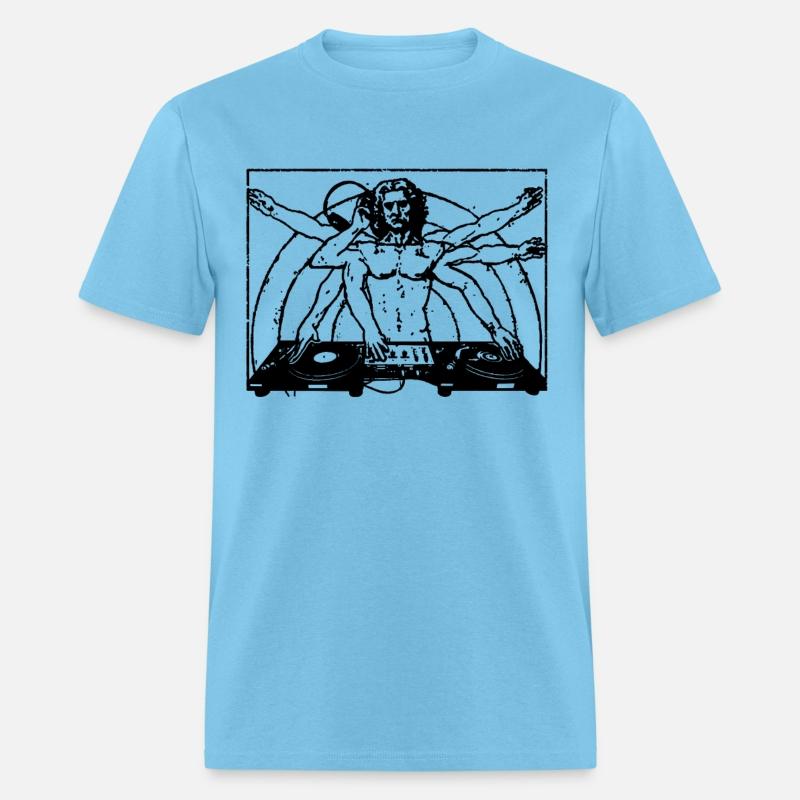 DJ Da Vinci Spinning Vinyl Record Player Turntable