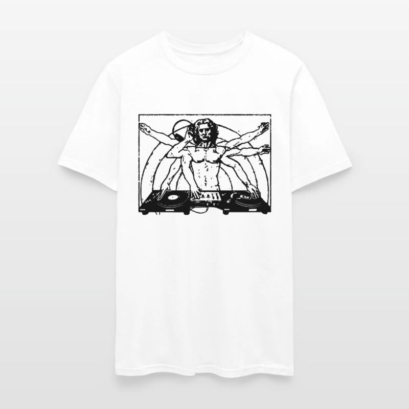 DJ Da Vinci Spinning Vinyl Record Player Turntable