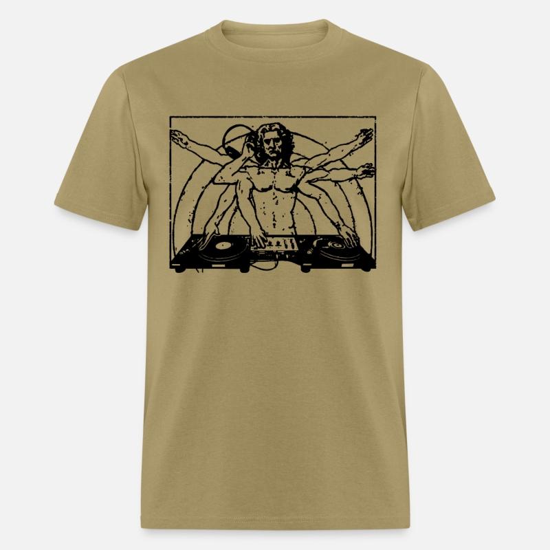 DJ Da Vinci Spinning Vinyl Record Player Turntable