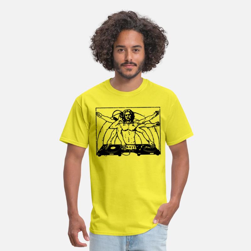 DJ Da Vinci Spinning Vinyl Record Player Turntable