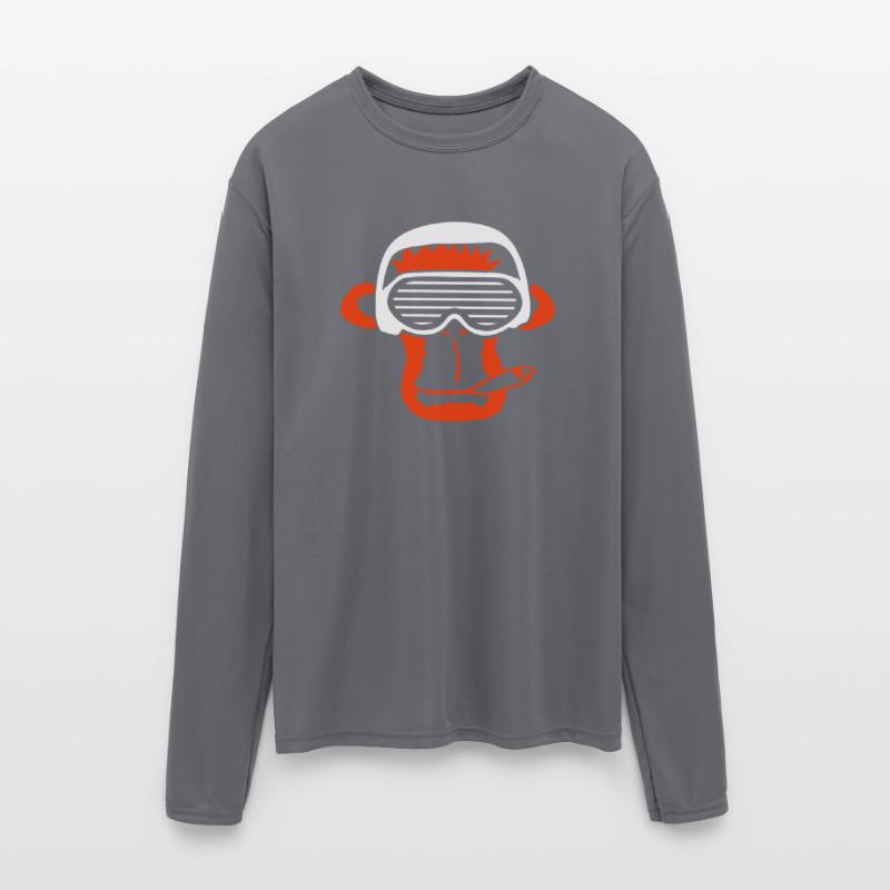 DJ Monkey Chimpanzee Head Sunglasses Music Party