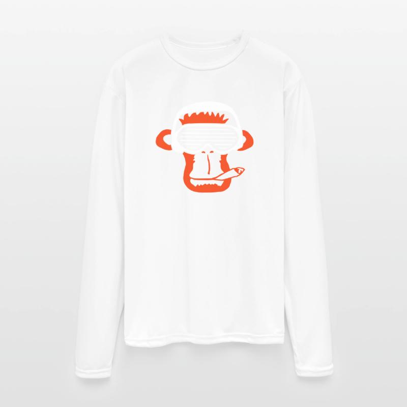 DJ Monkey Chimpanzee Head Sunglasses Music Party