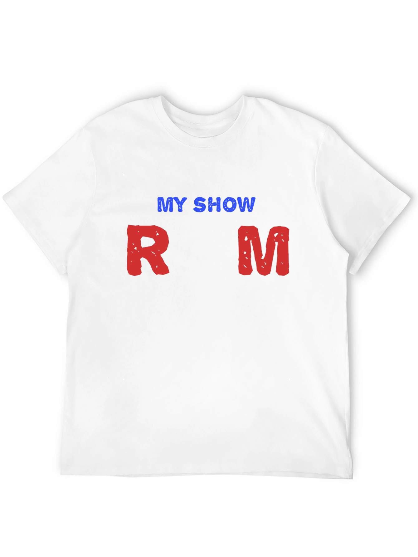 My Show RM Black Cotton T-Shirt