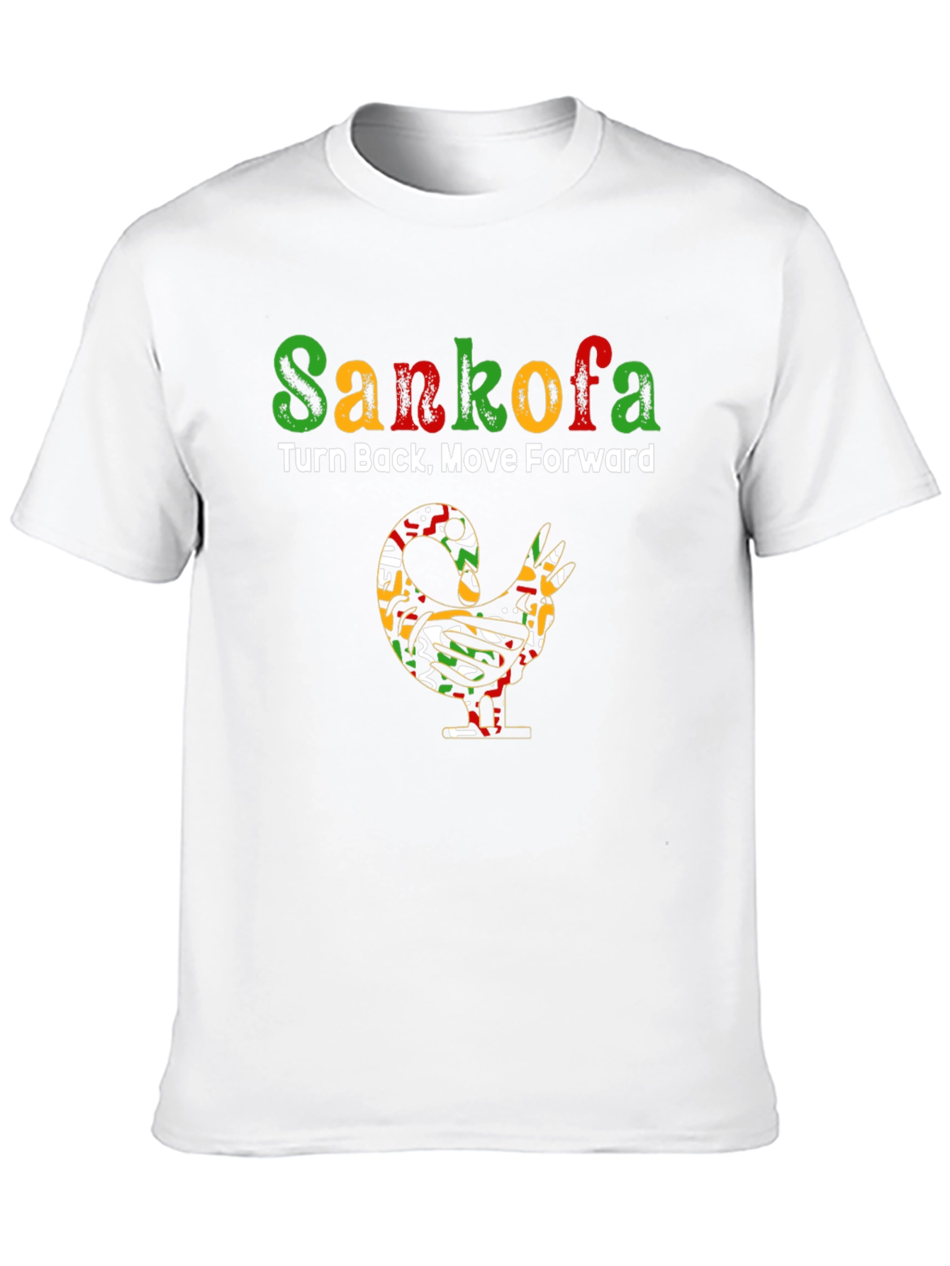 Sankofa T-Shirt - Turn Back Move Forward