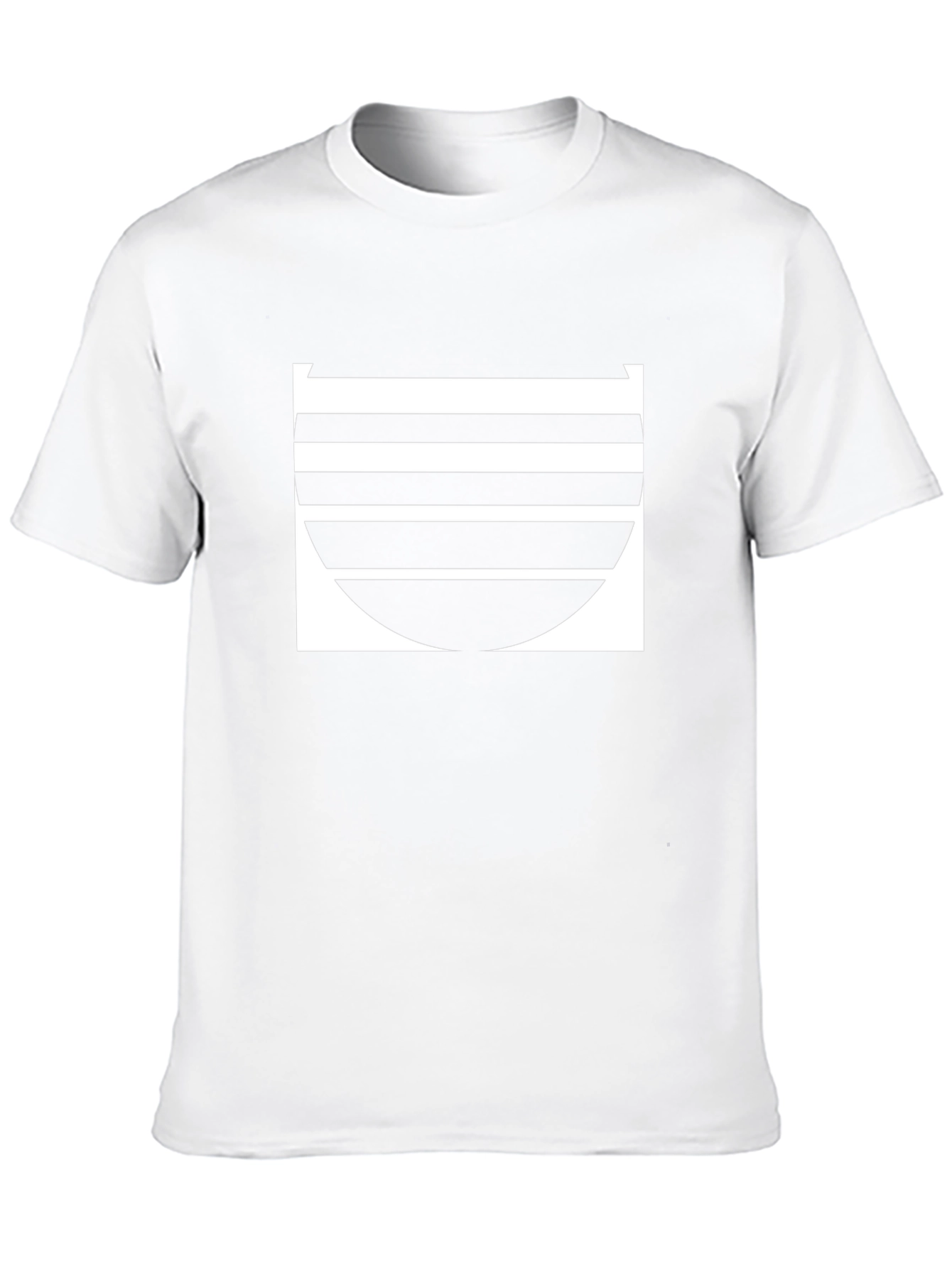 Stripped Sunset Tee - Black