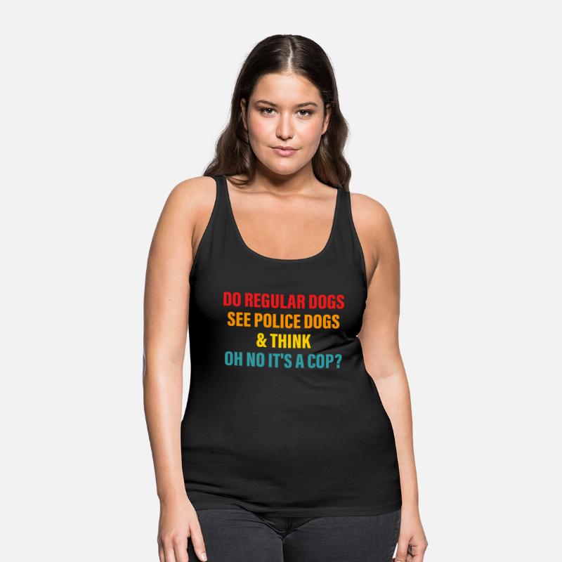 Do Regular Dogs See Police Dogs