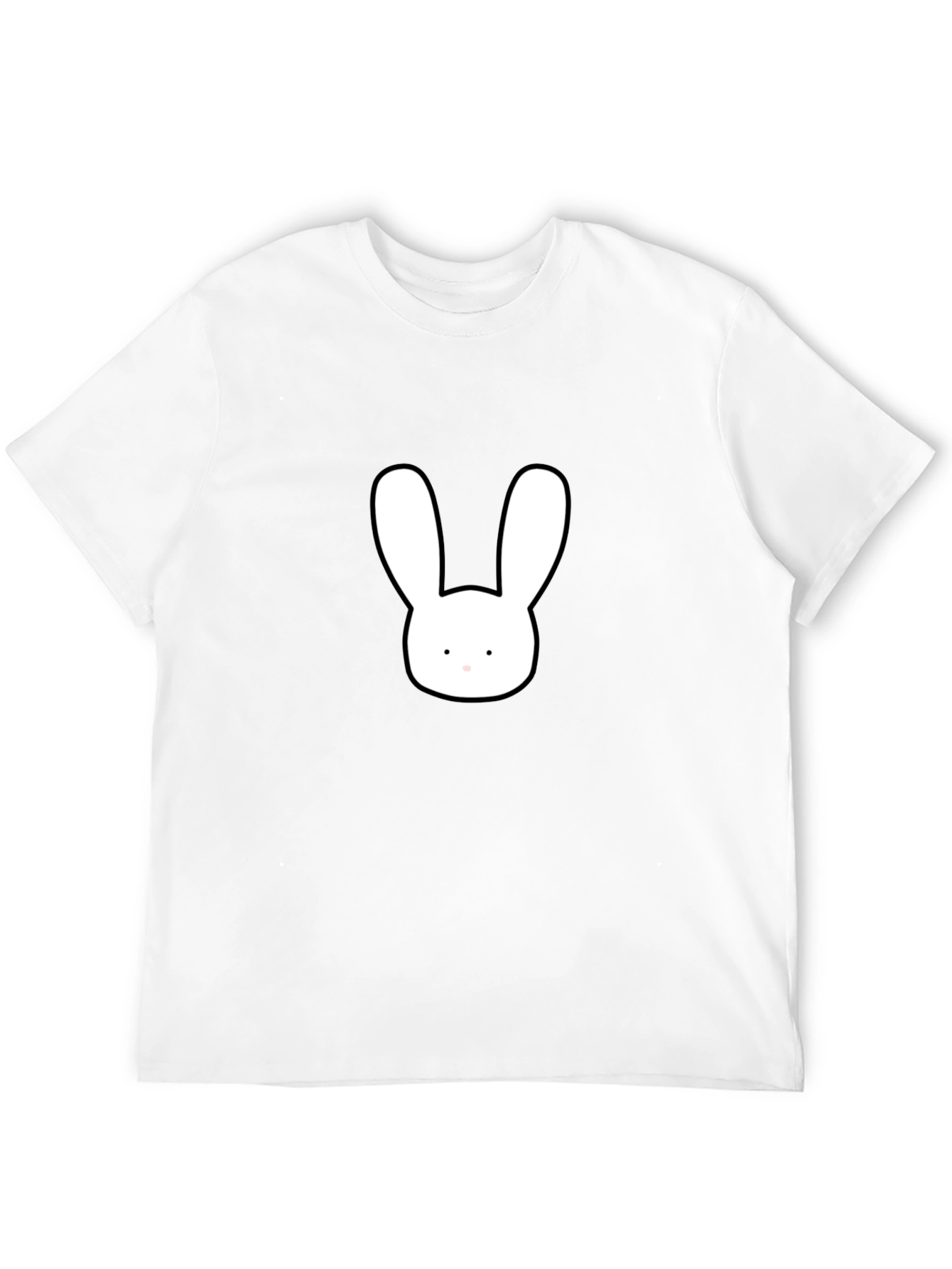 Bunny Graphic Black T-Shirt