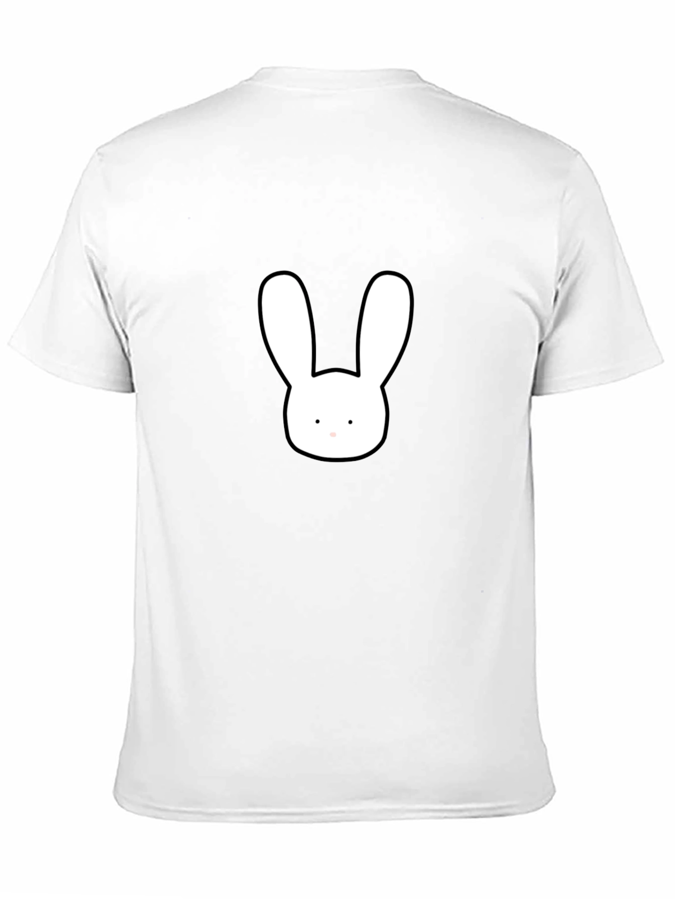 Bunny Graphic Black T-Shirt