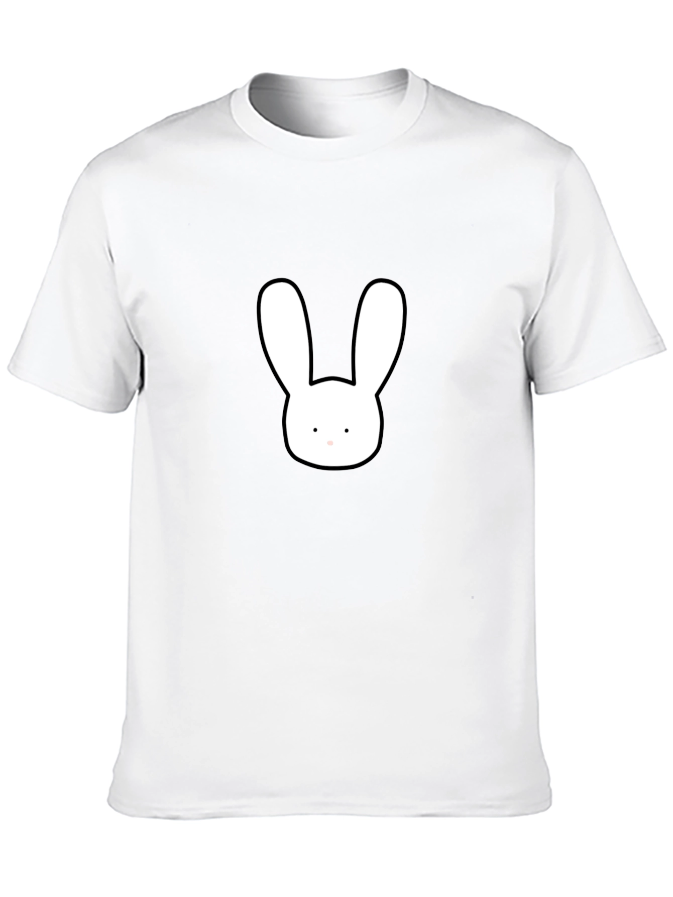 Bunny Graphic Black T-Shirt