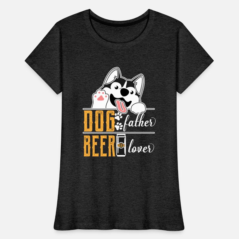 Dog father beer lover