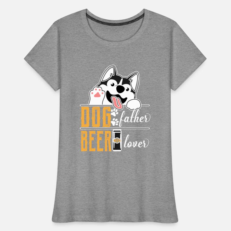 Dog father beer lover