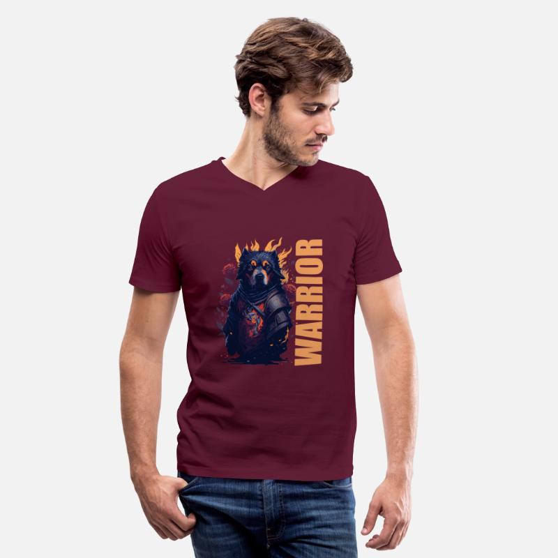 Dog Warrior Floral Design