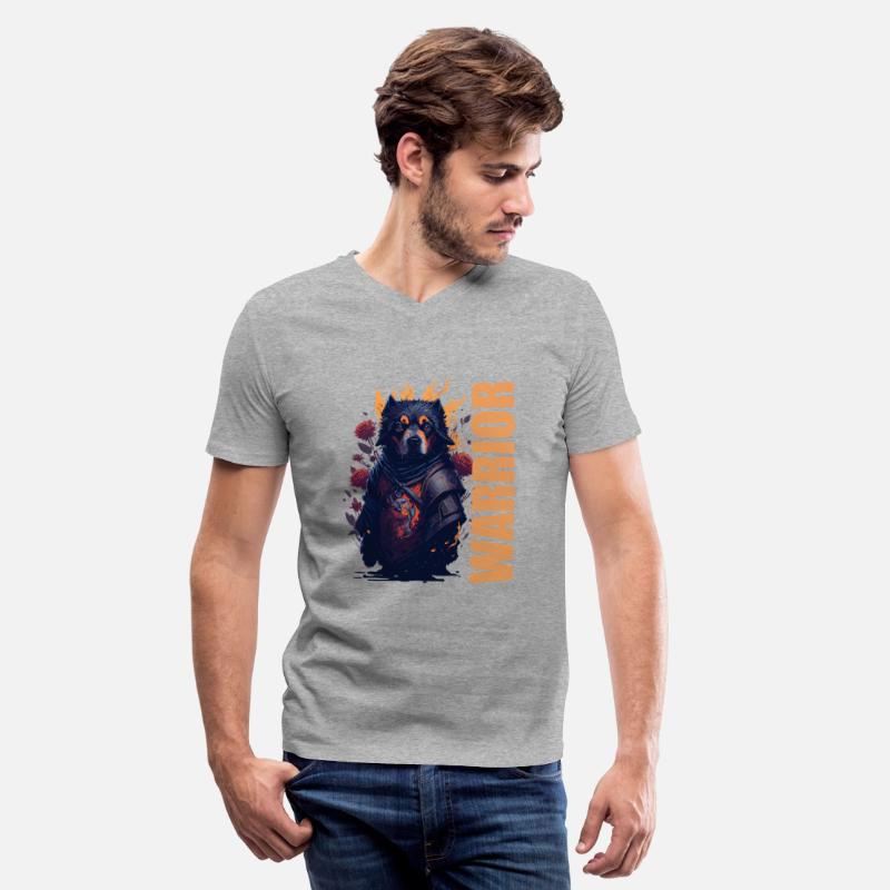 Dog Warrior Floral Design