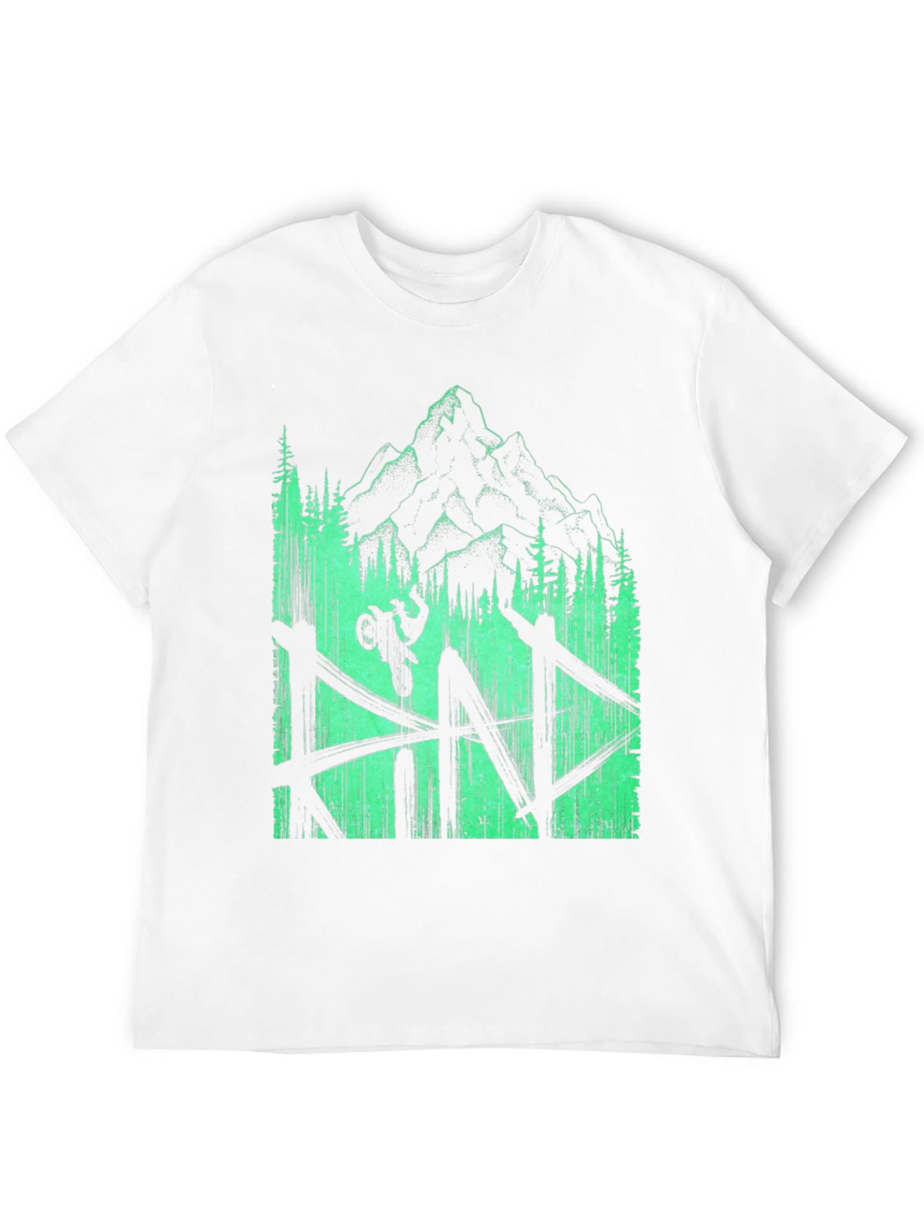 Mountain Biker Graphic Tee