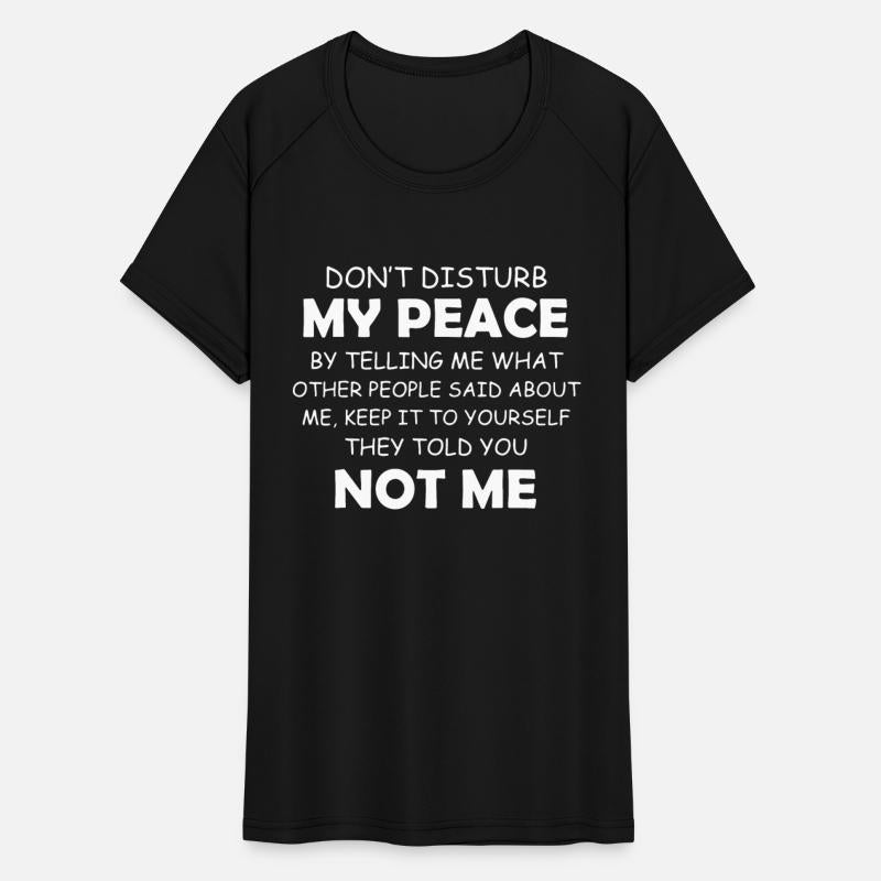 Don't Disturb My Peace