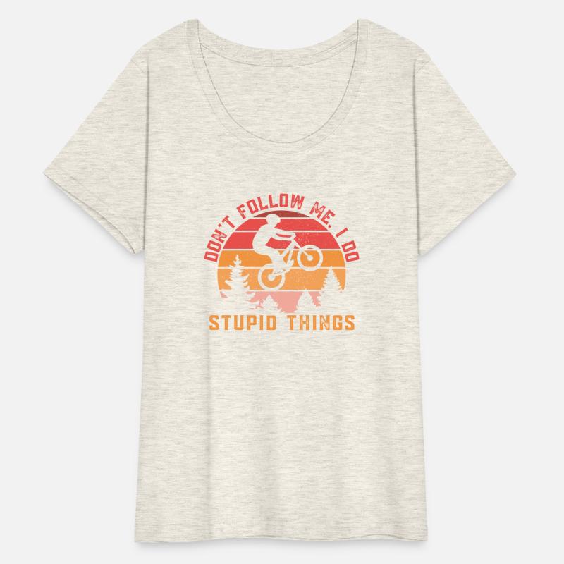 Don't follow me I do stupid - Retro Biker