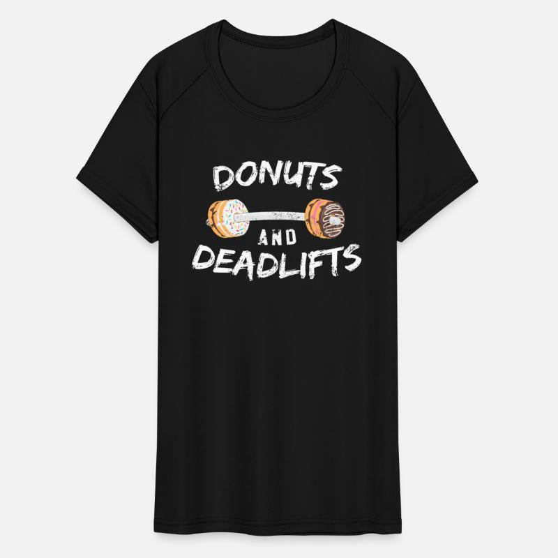 Donuts and Deadlifts - Funny Doughnut Workout Gym