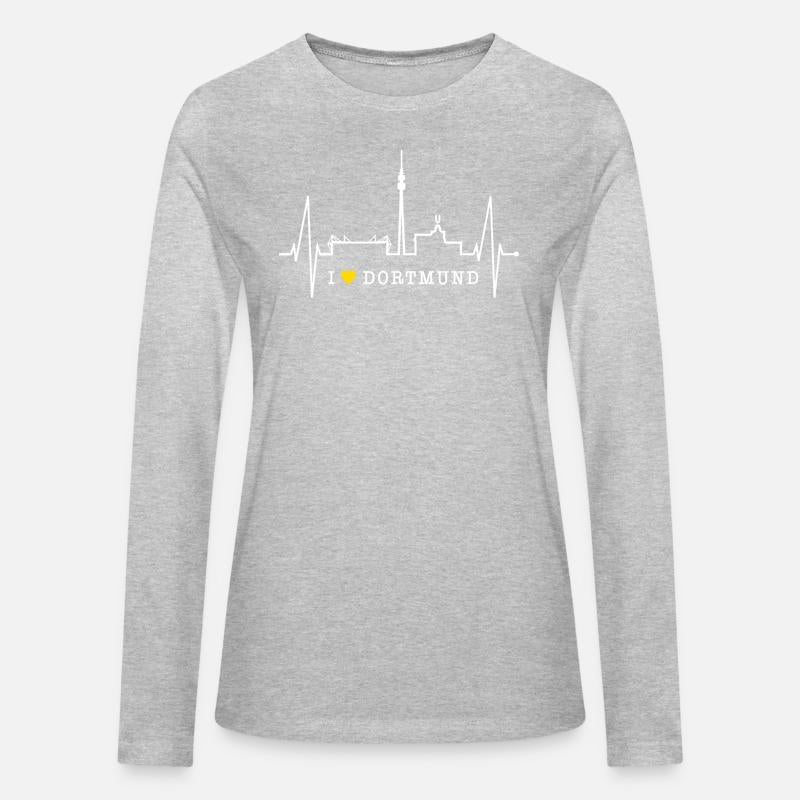 Dortmund Skyline Heartbeat Love Red Heart Ruhrpott