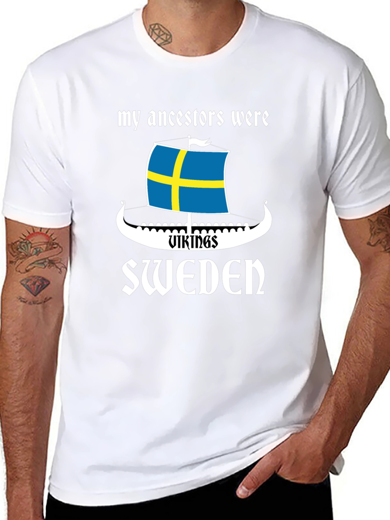 Sweden Viking Ancestry T-Shirt