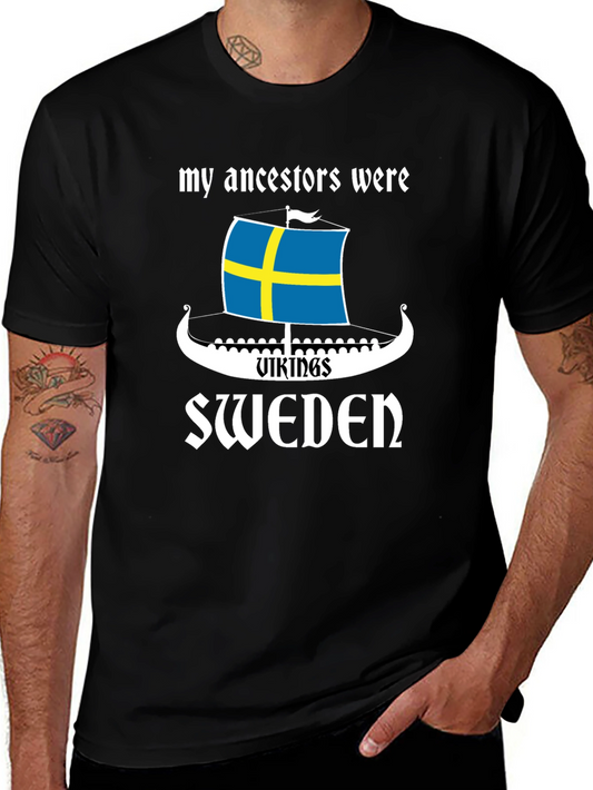 Sweden Viking Ancestry T-Shirt