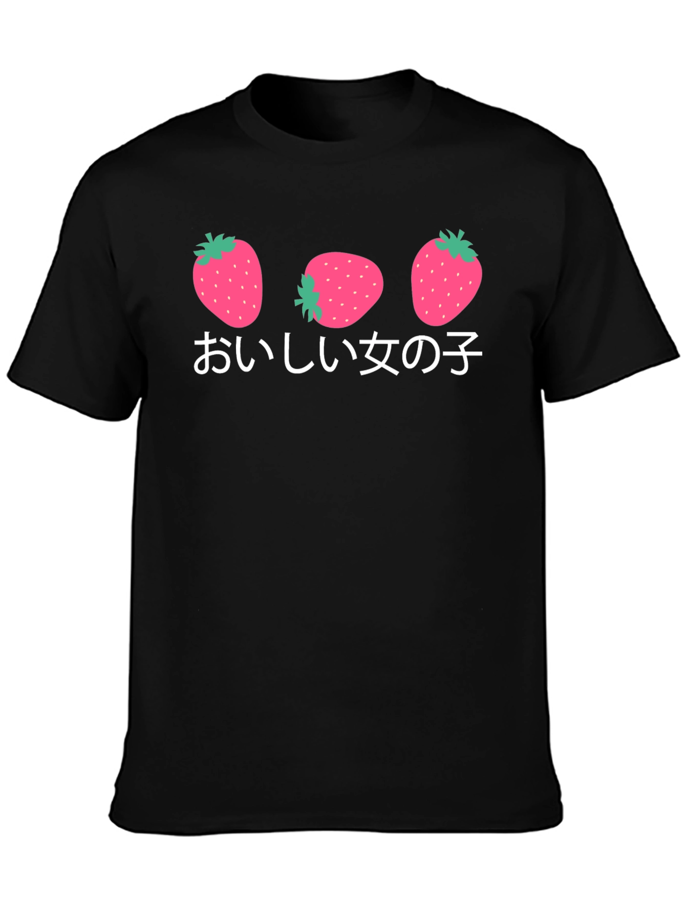 Strawberry Girl T-Shirt - Kawaii Aesthetic
