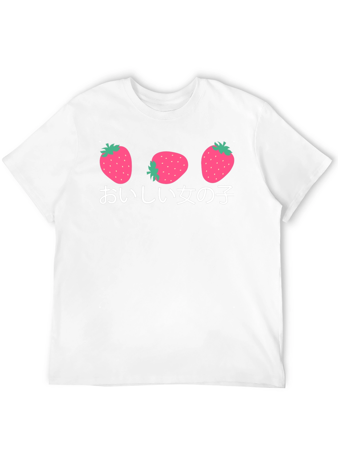 Strawberry Girl T-Shirt - Kawaii Aesthetic