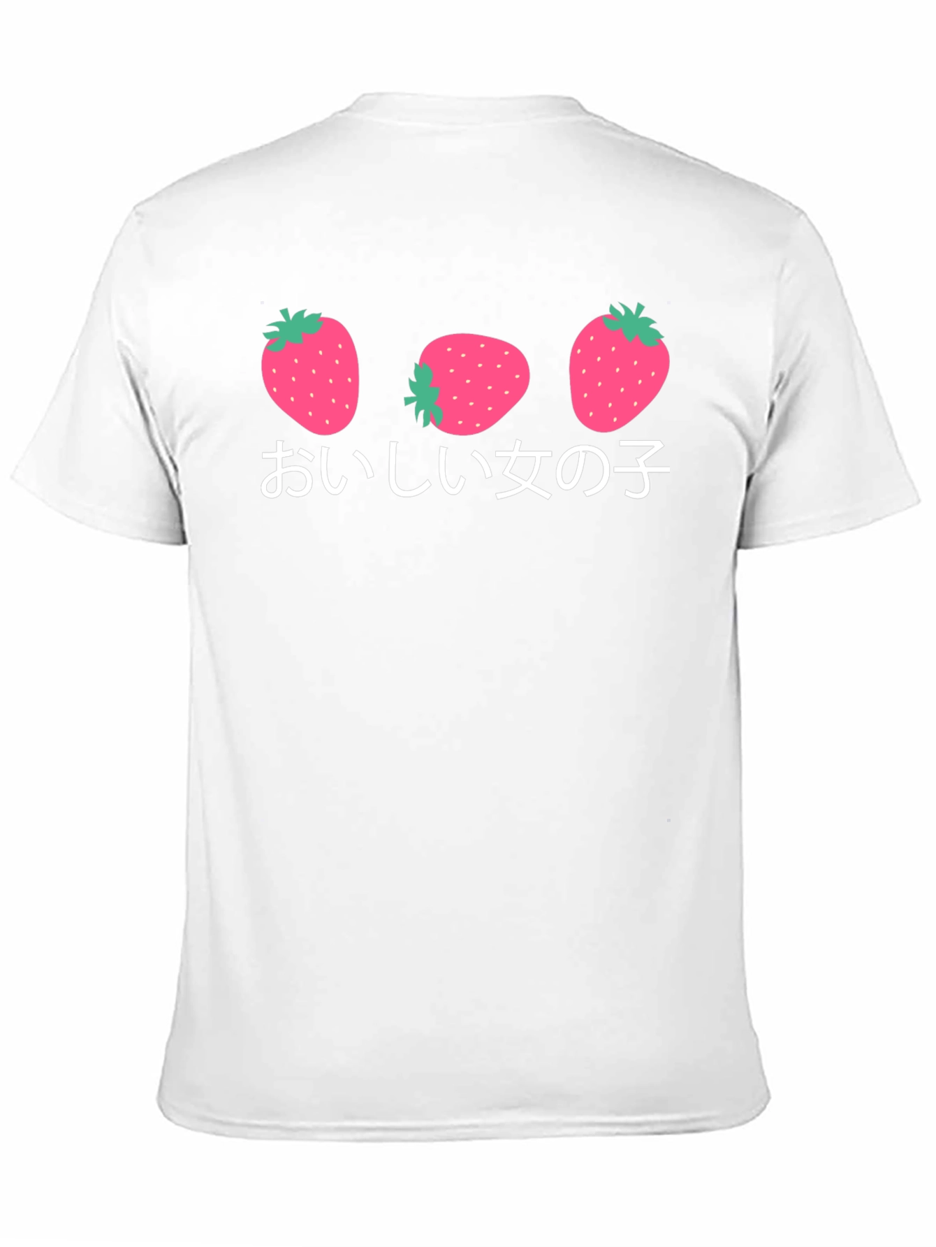 Strawberry Girl T-Shirt - Kawaii Aesthetic
