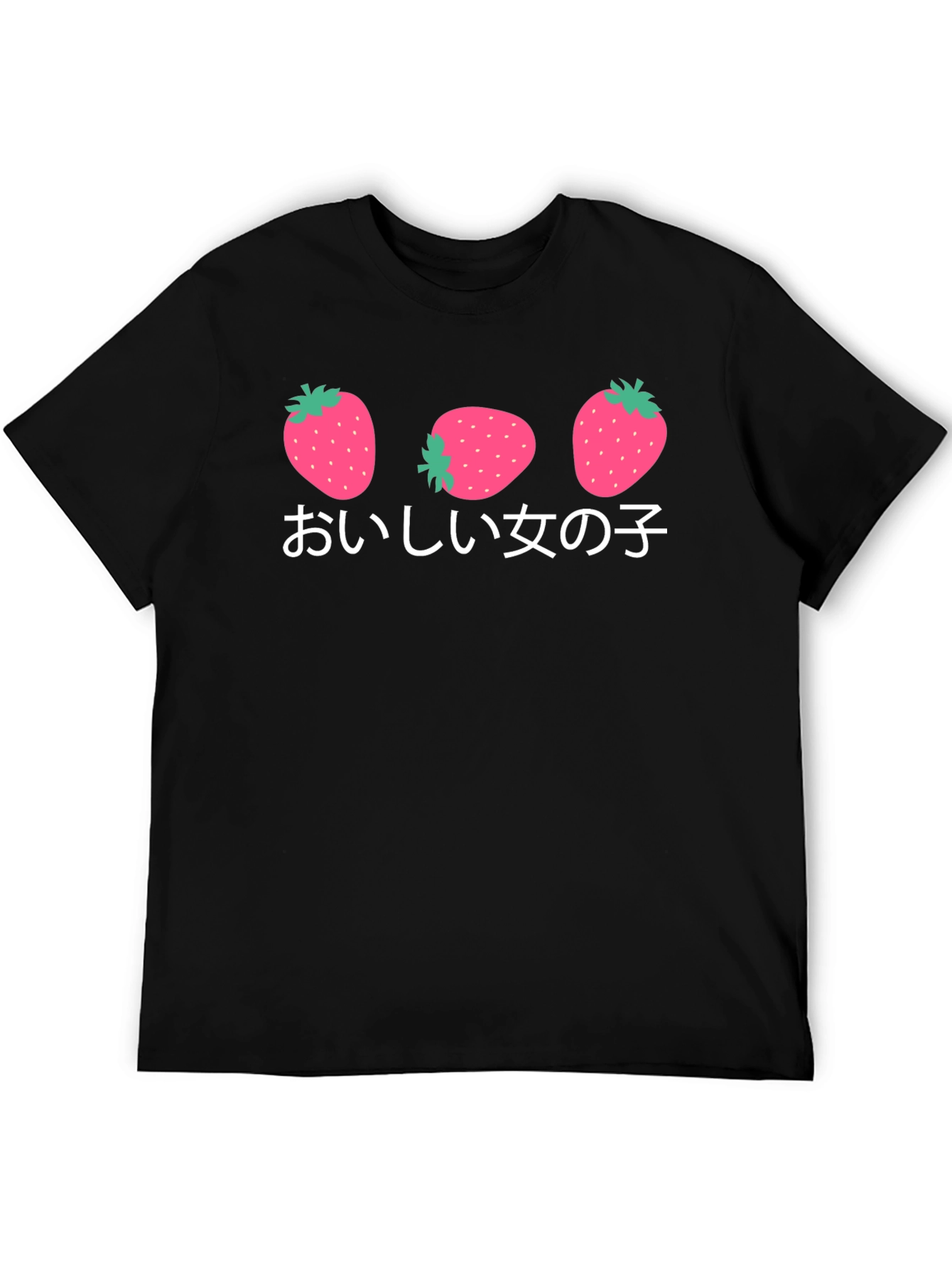 Strawberry Girl T-Shirt - Kawaii Aesthetic