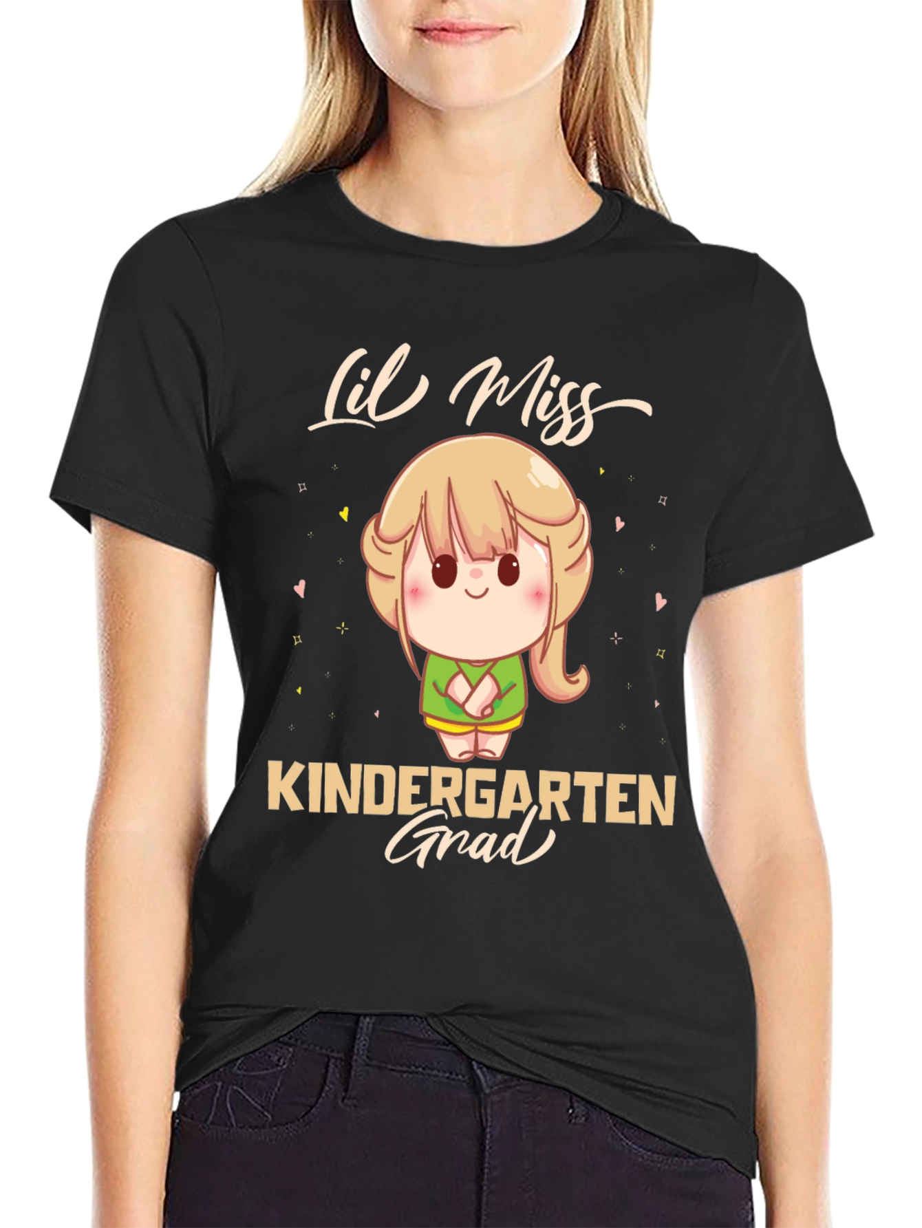 Lil Miss Kindergarten Grad T-Shirt