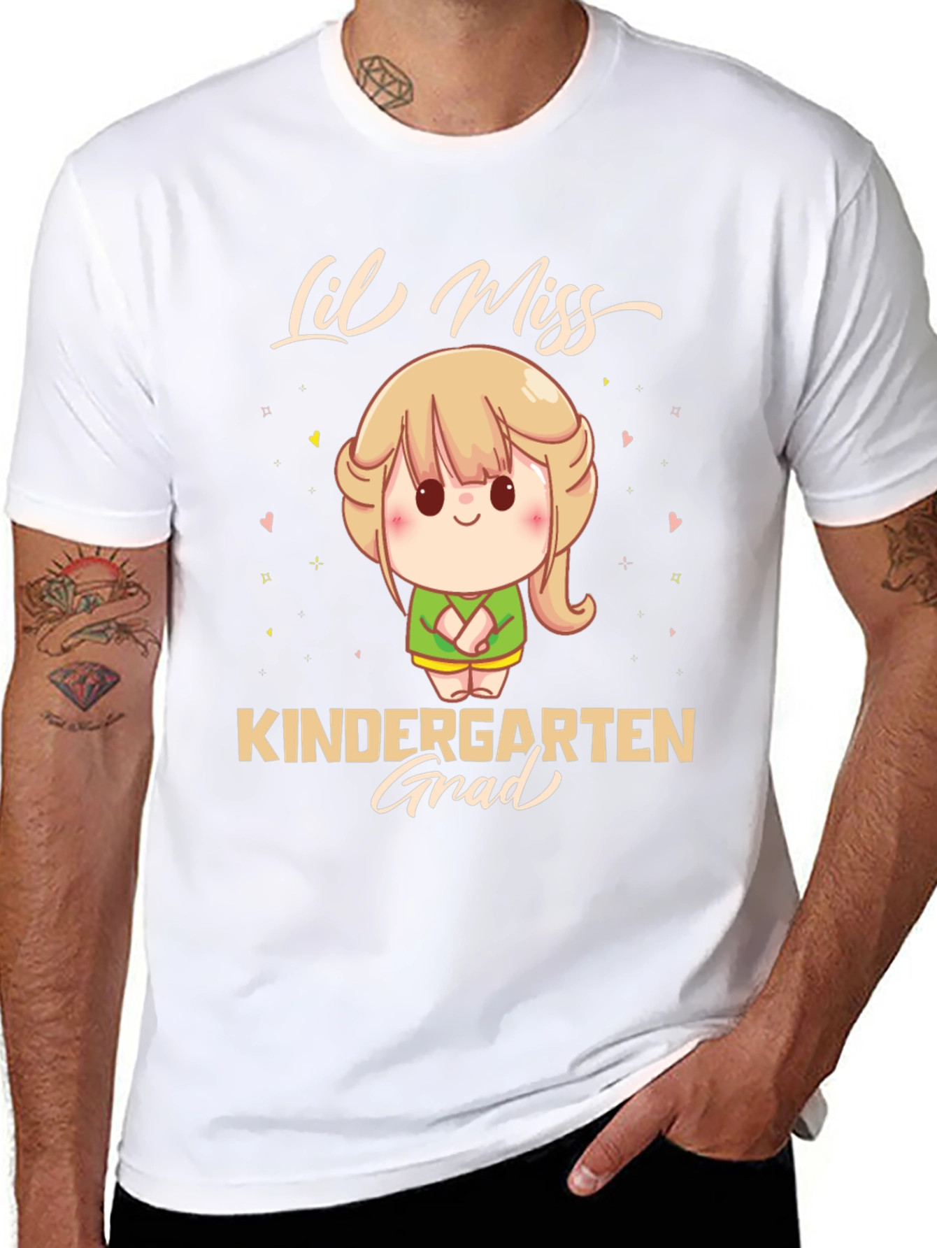 Lil Miss Kindergarten Grad T-Shirt