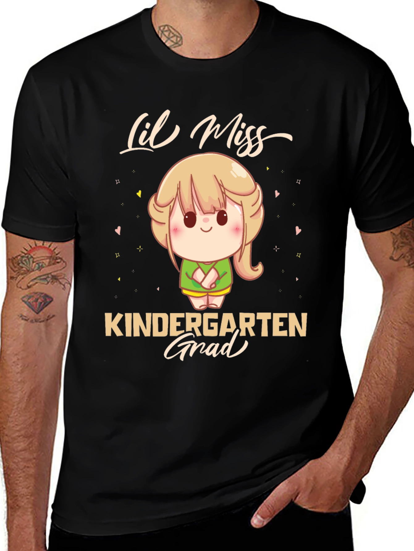 Lil Miss Kindergarten Grad T-Shirt