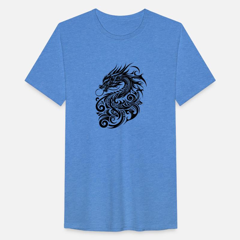 Dragon Tribal Tattoo Artistic Design