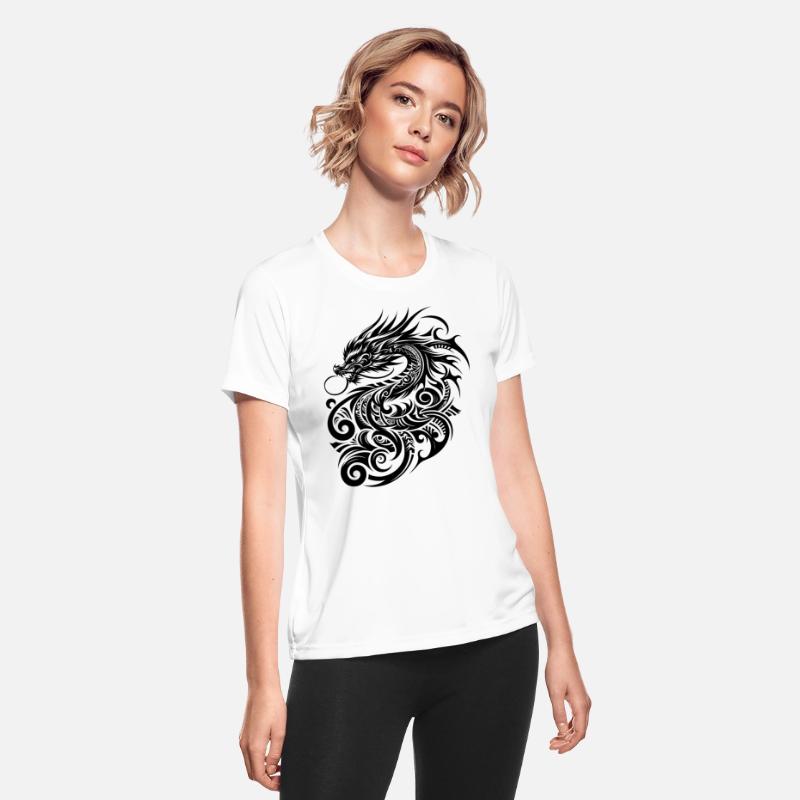 Dragon Tribal Tattoo Artistic Design