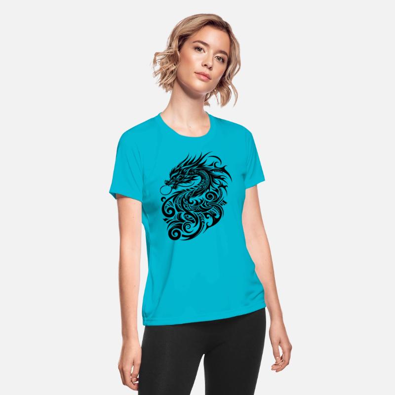 Dragon Tribal Tattoo Artistic Design