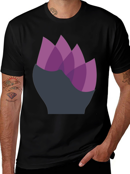 Modern Floral T-Shirt - Minimalist Design