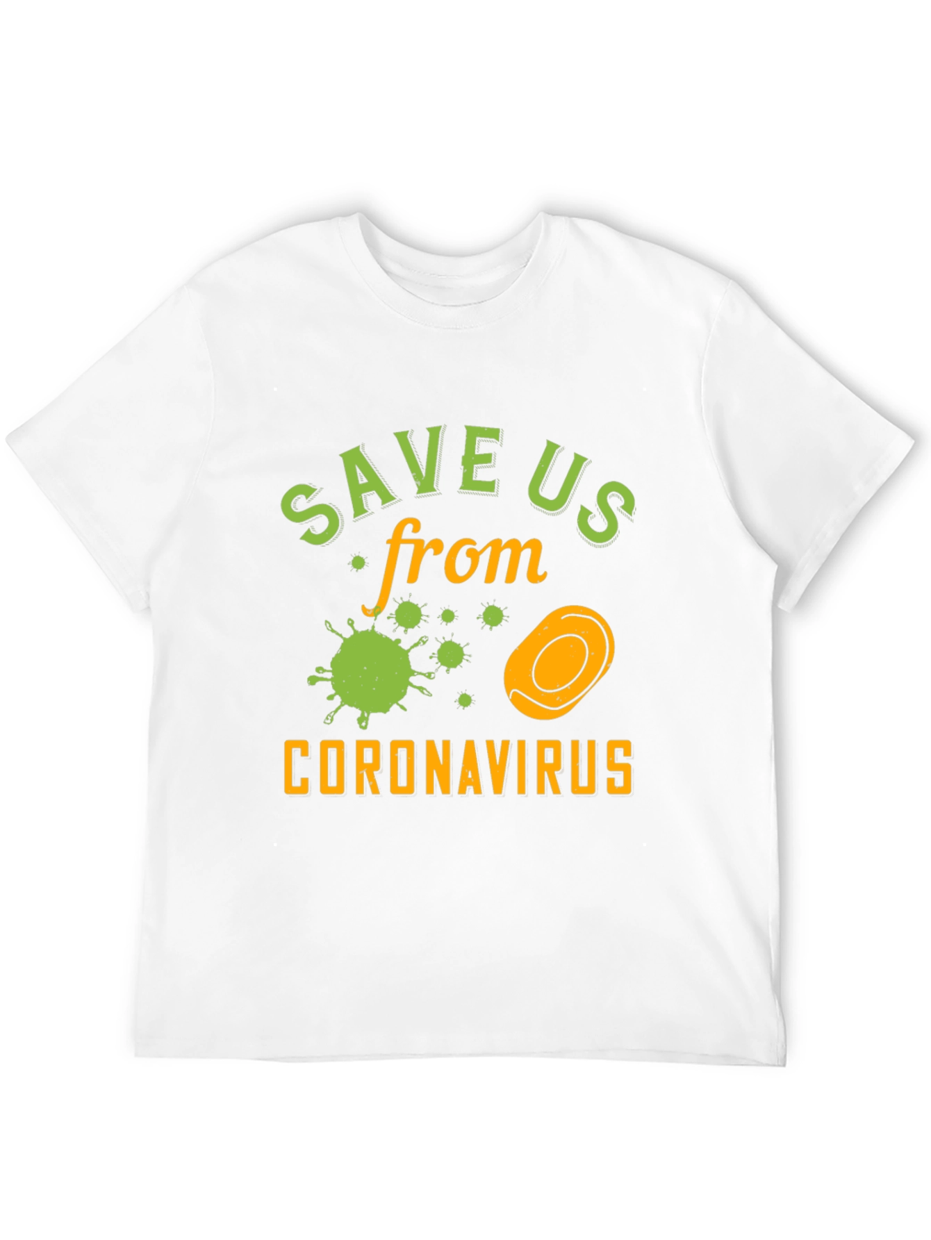 Save Us From Coronavirus Graphic T-Shirt