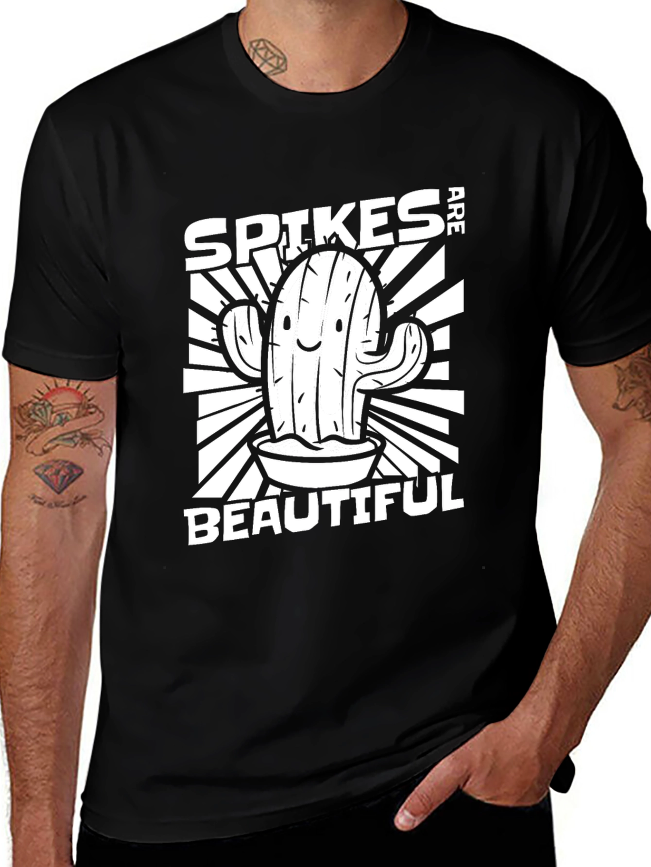 Spikes are Beautiful Graphic Tee
