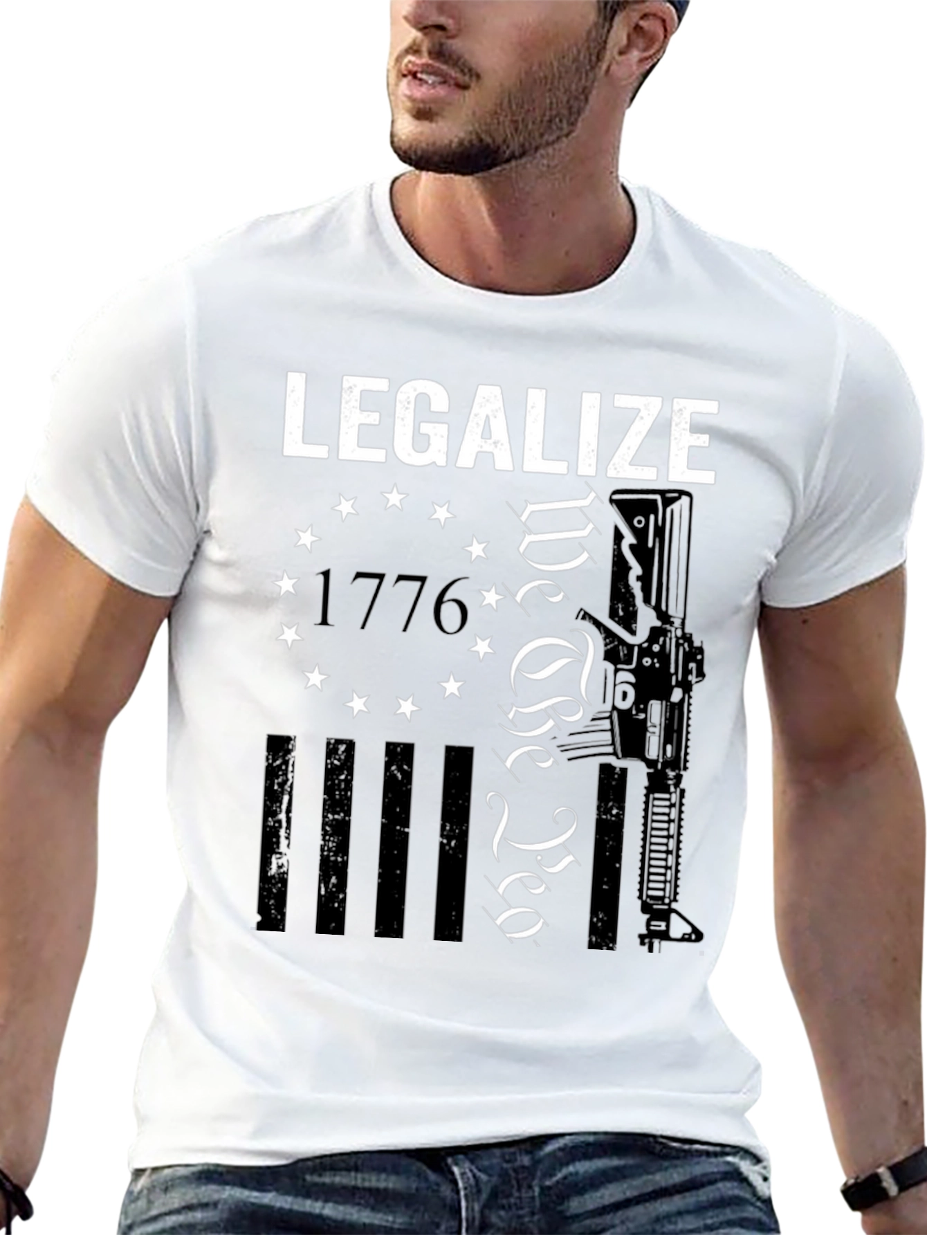 Legalize We The People 1776 Graphic Tee