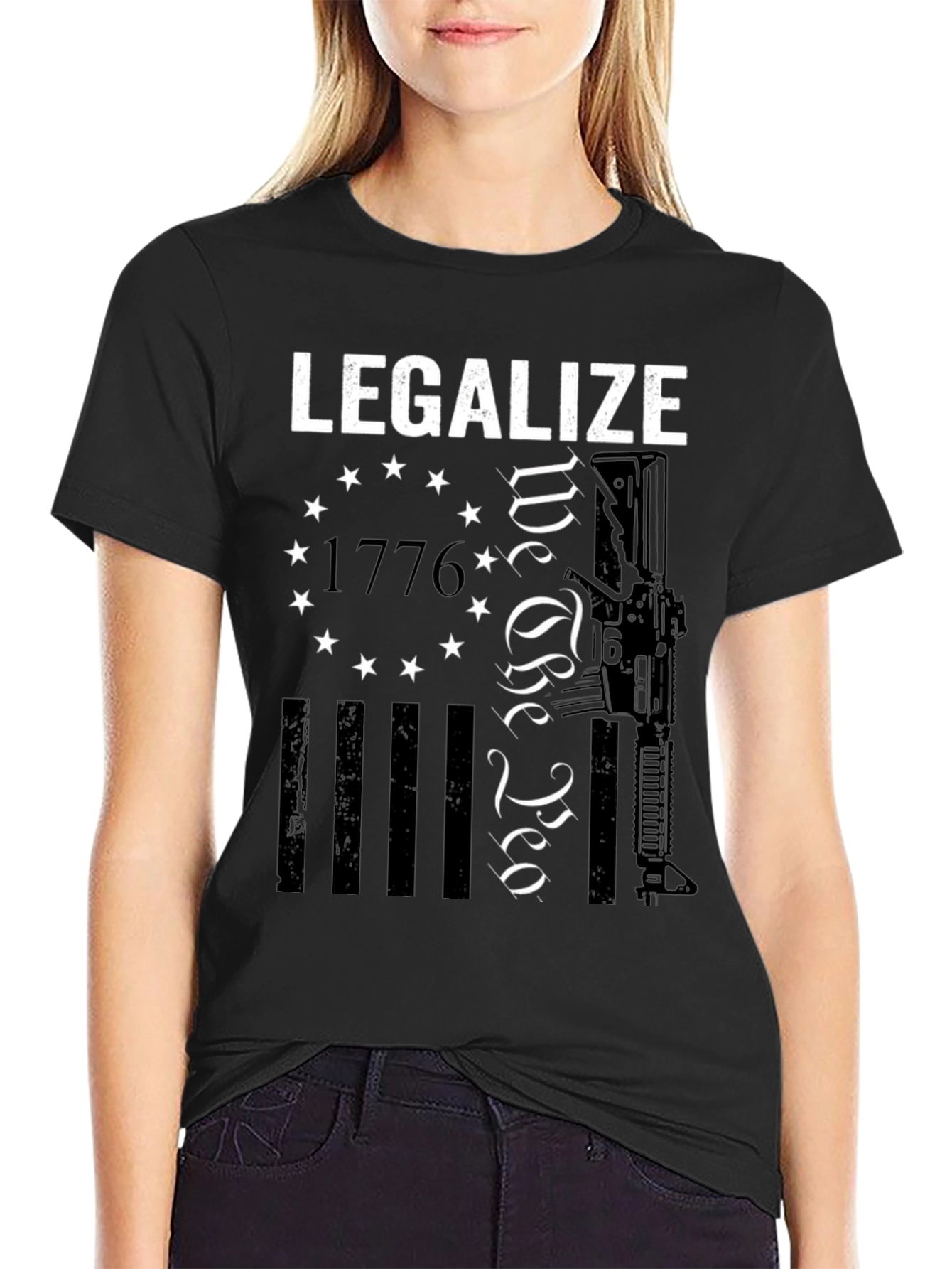 Legalize We The People 1776 Graphic Tee