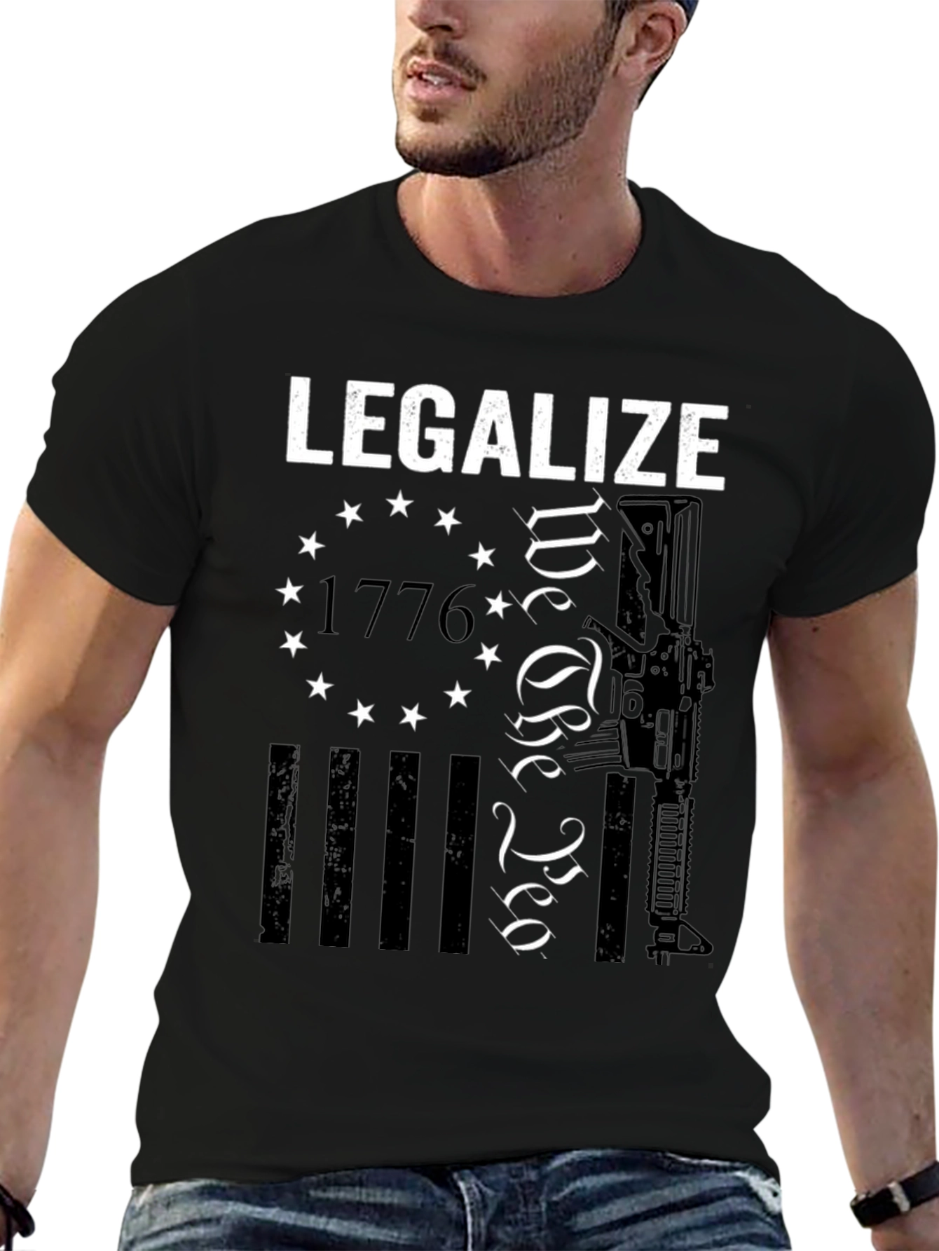 Legalize We The People 1776 Graphic Tee