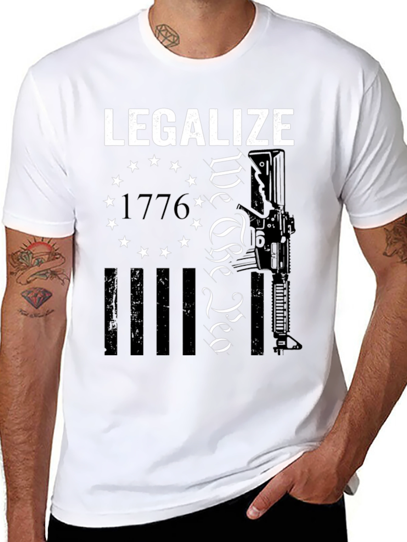 Legalize We The People 1776 Graphic Tee