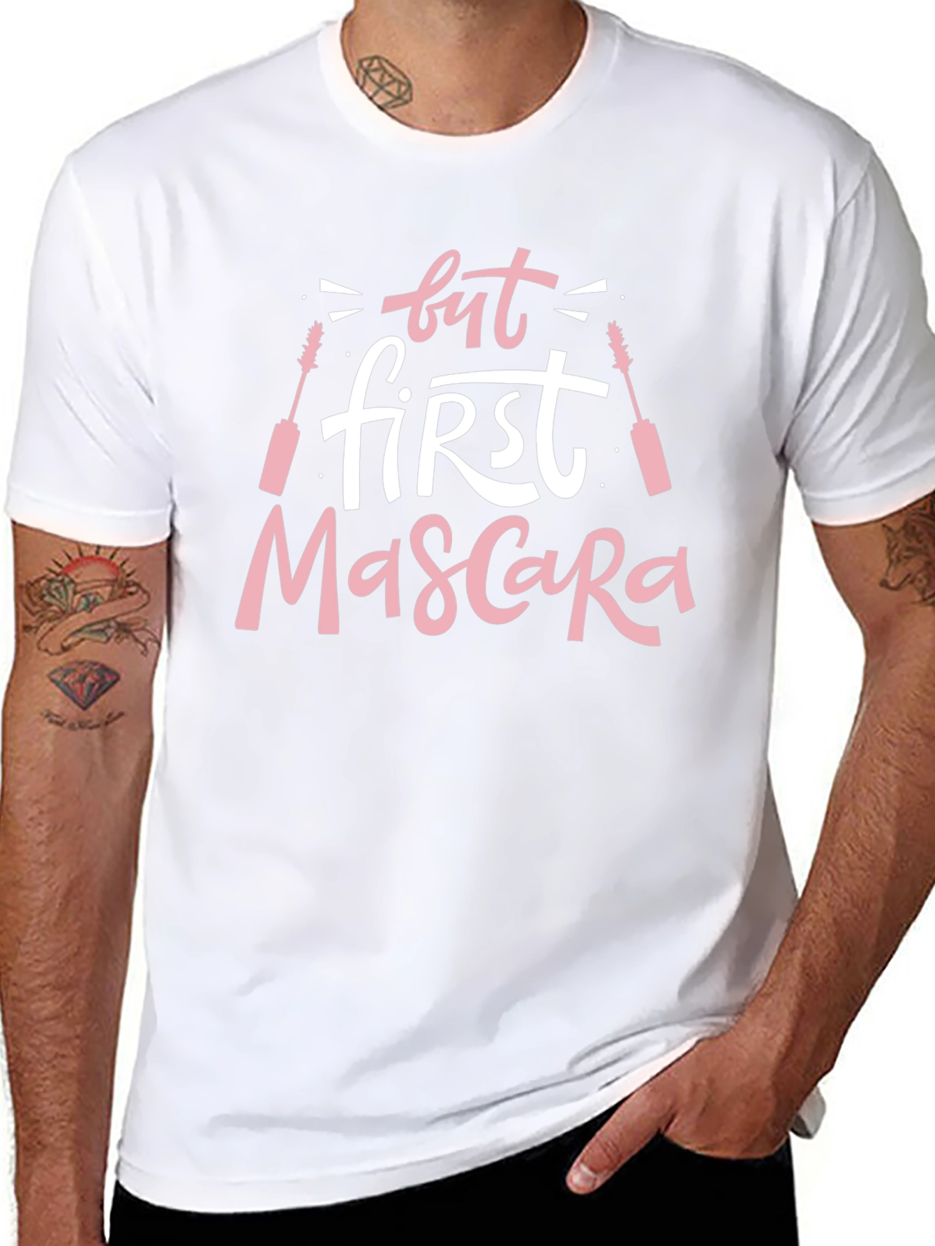 But First Mascara Graphic T-Shirt