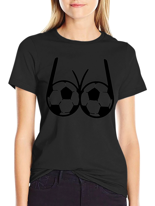 Funny Soccer Balls Graphic T-Shirt