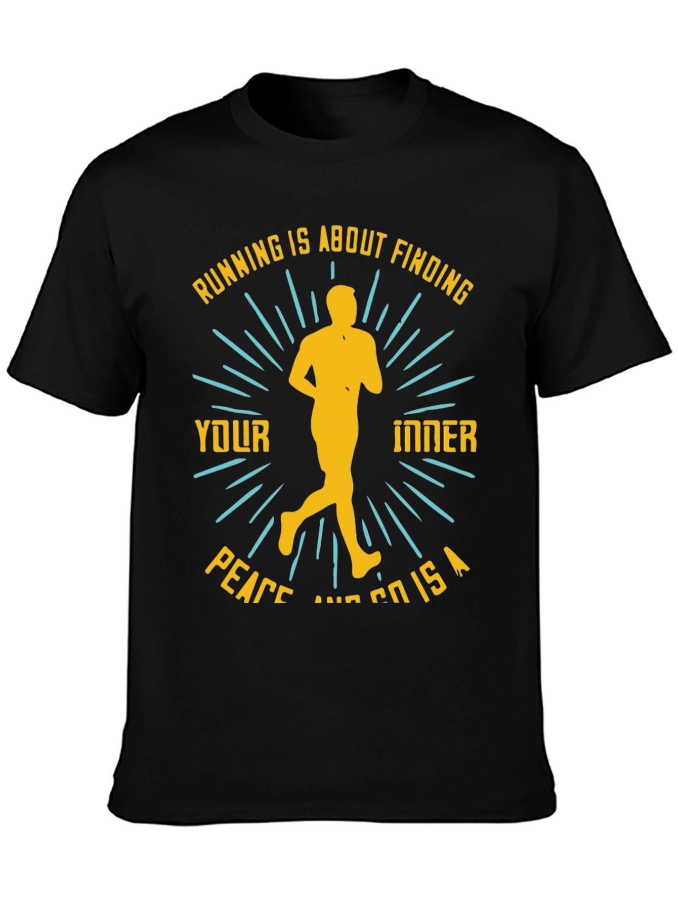 Running Inner Peace Graphic T-Shirt