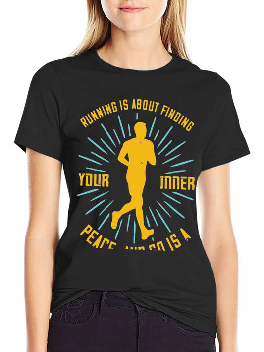 Running Inner Peace Graphic T-Shirt