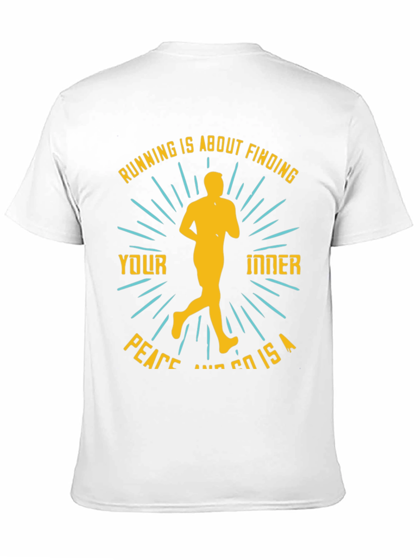 Running Inner Peace Graphic T-Shirt