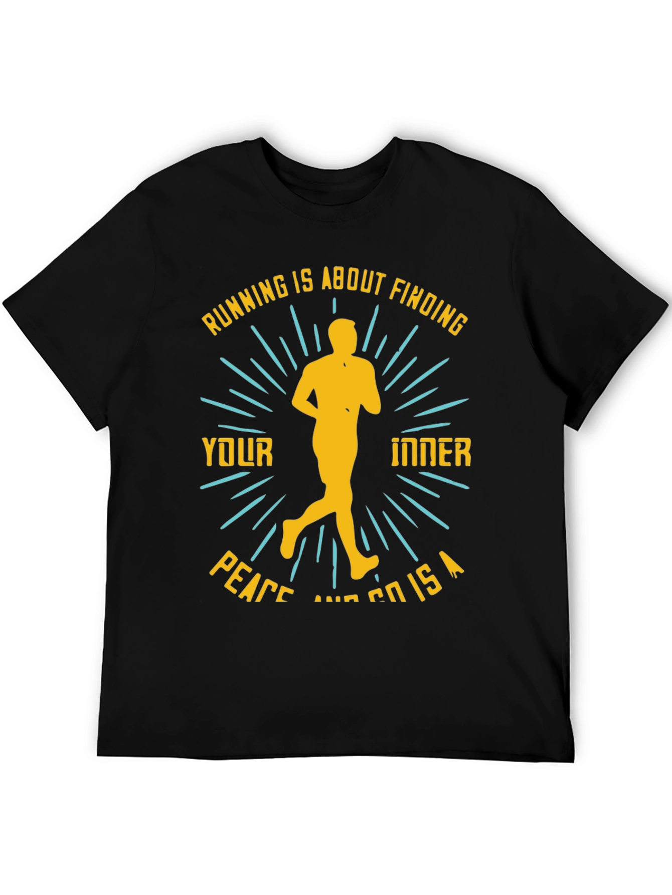 Running Inner Peace Graphic T-Shirt