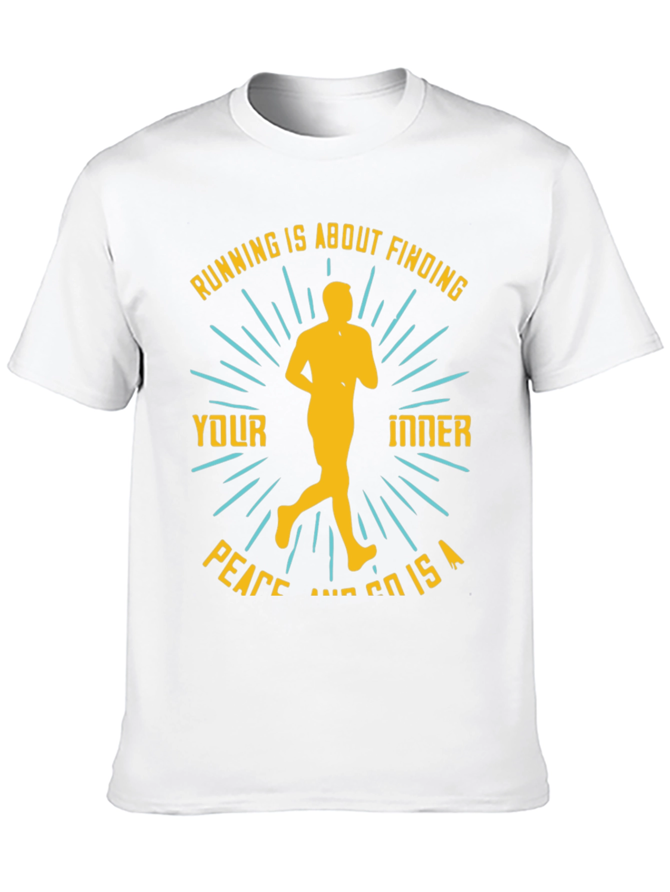 Running Inner Peace Graphic T-Shirt