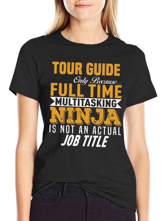 Tour Guide Novelty Graphic Tee