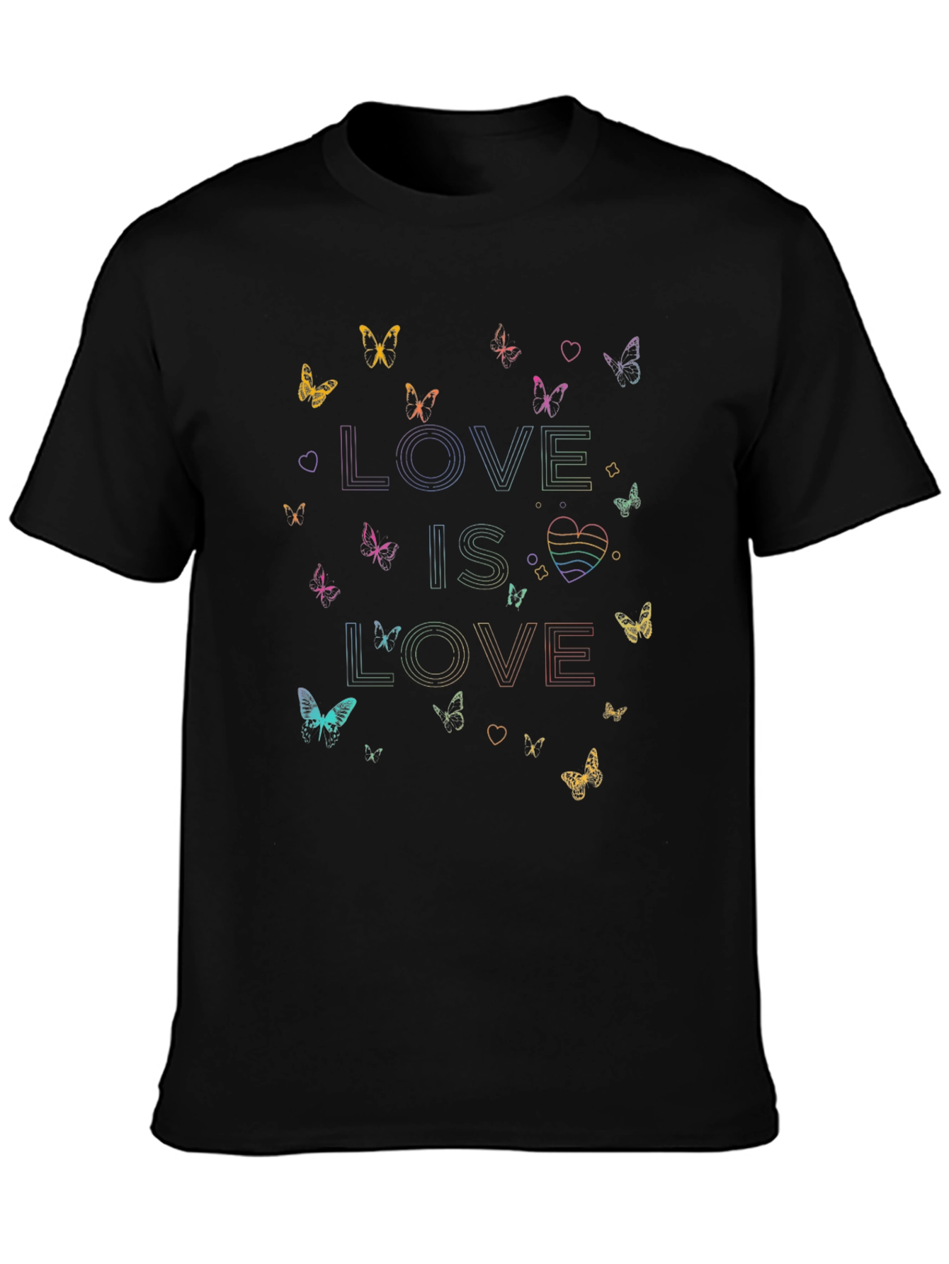 Love is Love Butterfly T-Shirt